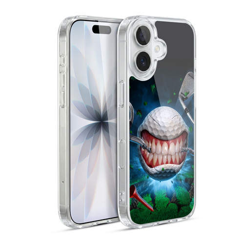 Tom Wood Monsters Golf Ball Soft Gel Case for Apple iPhone 17