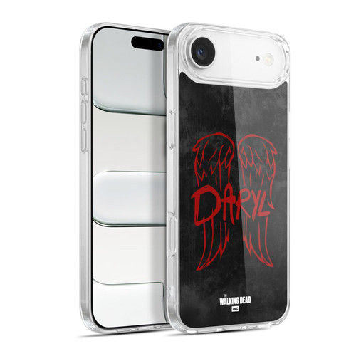 AMC The Walking Dead Daryl Dixon Iconic Wings Logo Soft Gel Case for Apple iPhone 17 Air