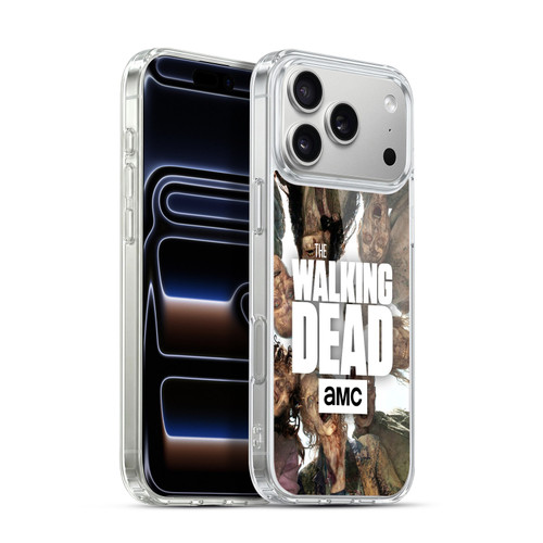 AMC The Walking Dead Logo Group Soft Gel Case for Apple iPhone 17 Pro Max