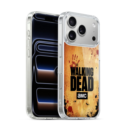 AMC The Walking Dead Logo Stacked Soft Gel Case for Apple iPhone 17 Pro