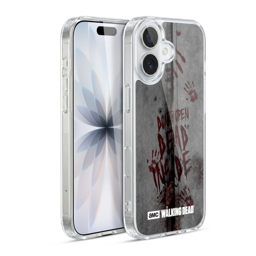 AMC The Walking Dead Typography Dead Inside Soft Gel Case for Apple iPhone 17