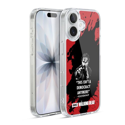 AMC The Walking Dead Typography Ricktatorship Soft Gel Case for Apple iPhone 17