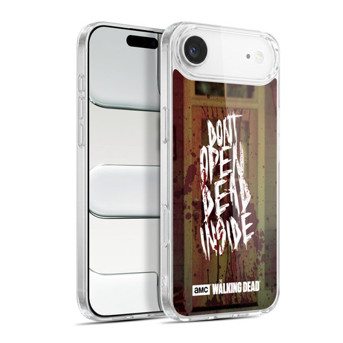 AMC The Walking Dead Typography Do Not Open Soft Gel Case for Apple iPhone 17 Air