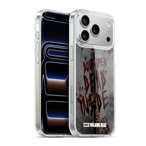 AMC The Walking Dead Typography Dead Inside Soft Gel Case for Apple iPhone 17 Pro Max