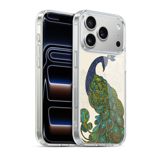 Valentina Birds Peacock Tail Soft Gel Case for Apple iPhone 17 Pro