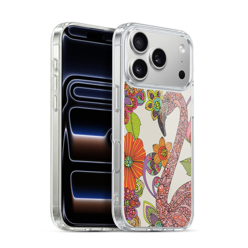 Valentina Birds Flamingo Puzzle Soft Gel Case for Apple iPhone 17 Pro