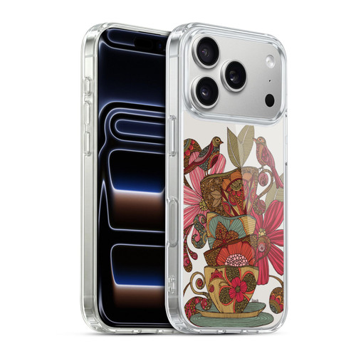 Valentina Birds Teacups Soft Gel Case for Apple iPhone 17 Pro