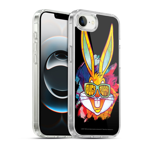 Looney Tunes Bugs Bunny Paint Soft Gel Case for Apple iPhone 16e / Apple iPhone 17e & MagSafe