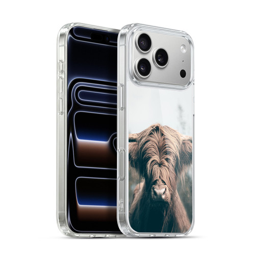 Patrik Lovrin Animal Portraits Highland Cow Soft Gel Case for Apple iPhone 17 Pro Max