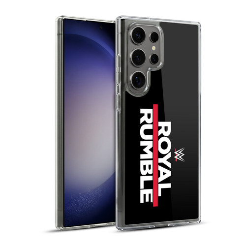 WWE TV Program Logo Royal Rumble Soft Gel Case for Samsung Galaxy S23 Ultra 5G & MagSafe