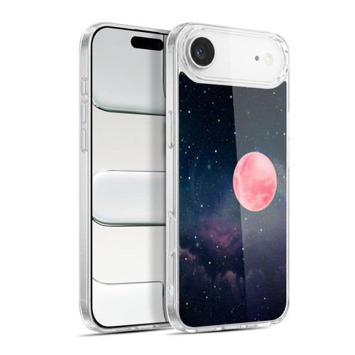 Cosmo18 Space Pink Moon Soft Gel Case for Apple iPhone 17 Air