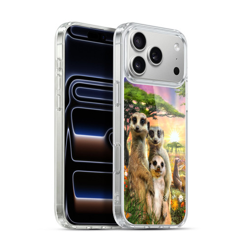 Aimee Stewart Animals Meerkats Soft Gel Case for Apple iPhone 17 Pro Max