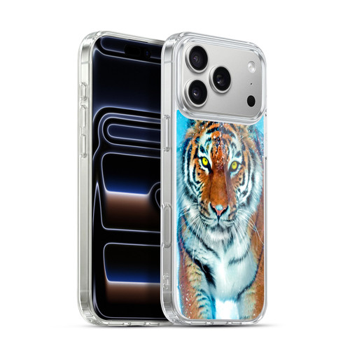 Aimee Stewart Animals Yellow Tiger Soft Gel Case for Apple iPhone 17 Pro Max