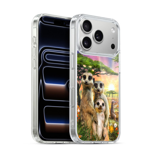 Aimee Stewart Animals Meerkats Soft Gel Case for Apple iPhone 17 Pro