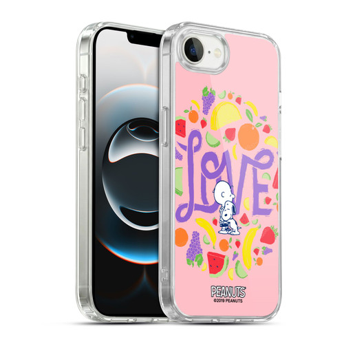 Peanuts Naturally Sweet Charlie and Snoopy Soft Gel Case for Apple iPhone 16e / Apple iPhone 17e & MagSafe