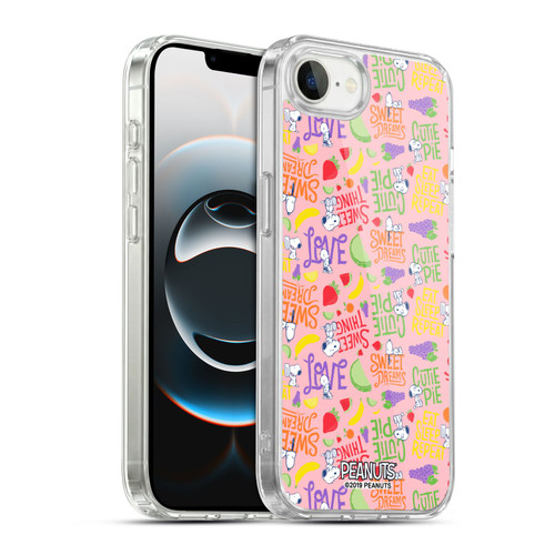 Peanuts Naturally Sweet Sweet Snoopy Soft Gel Case for Apple iPhone 16e / Apple iPhone 17e & MagSafe