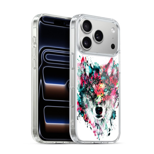 Riza Peker Animals Wolf Soft Gel Case for Apple iPhone 17 Pro