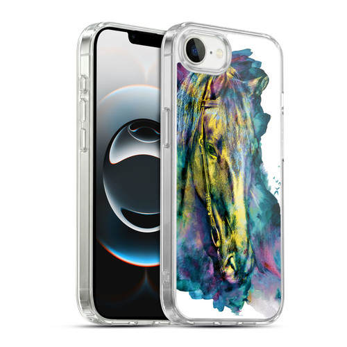 Riza Peker Animals Horse Soft Gel Case for Apple iPhone 16e / Apple iPhone 17e & MagSafe