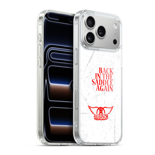 Aerosmith Classics Back In The Saddle Again Soft Gel Case for Apple iPhone 17 Pro Max