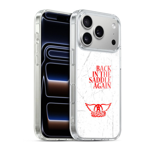 Aerosmith Classics Back In The Saddle Again Soft Gel Case for Apple iPhone 17 Pro
