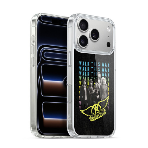 Aerosmith Classics Walk This Way Soft Gel Case for Apple iPhone 17 Pro