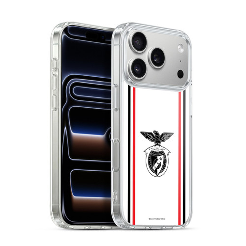 S.L. Benfica 2021/22 Crest Kit Away Soft Gel Case for Apple iPhone 17 Pro