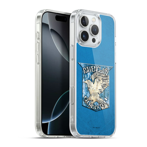 Harry Potter Prisoner Of Azkaban V Ravenclaw Quidditch Badge Soft Gel Case for Apple iPhone 16 Pro Max & MagSafe