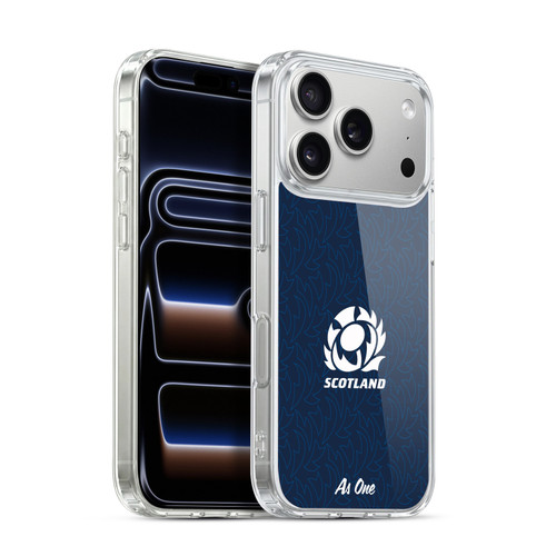 Scotland Rugby Graphics Pattern Soft Gel Case for Apple iPhone 17 Pro