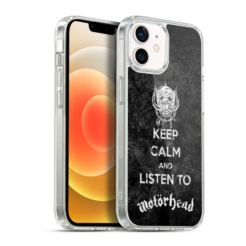 Motorhead Key Art Keep Calm Soft Gel Case for Apple iPhone 12 / iPhone 12 Pro & MagSafe