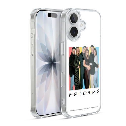 Friends TV Show Logos Cast Soft Gel Case for Apple iPhone 17