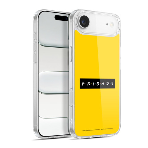 Friends TV Show Logos Pattern Soft Gel Case for Apple iPhone 17 Air