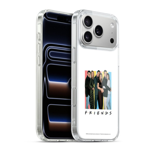 Friends TV Show Logos Cast Soft Gel Case for Apple iPhone 17 Pro Max