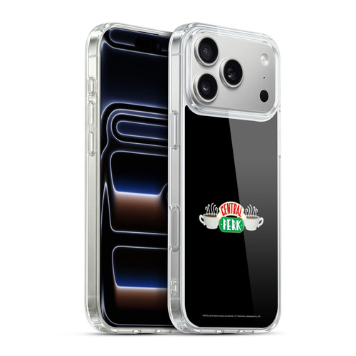 Friends TV Show Logos Central Perk Soft Gel Case for Apple iPhone 17 Pro Max