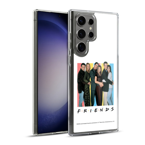 Friends TV Show Logos Cast Soft Gel Case for Samsung Galaxy S23 Ultra 5G & MagSafe