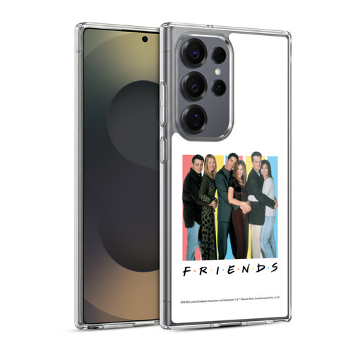 Friends TV Show Logos Cast Soft Gel Case for Samsung Galaxy S25 Ultra & MagSafe