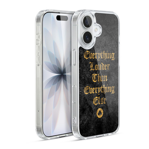 Motorhead Key Art Everything Louder Soft Gel Case for Apple iPhone 17