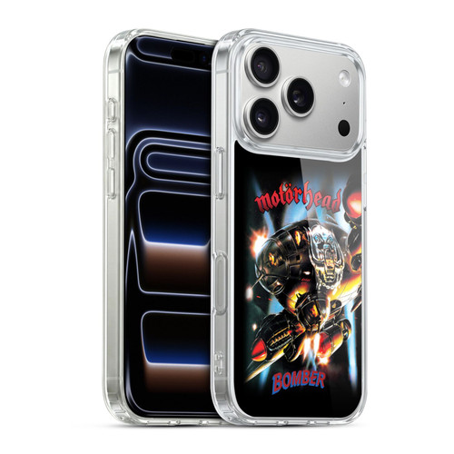 Motorhead Key Art Bomber Album Soft Gel Case for Apple iPhone 17 Pro