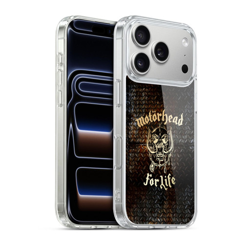 Motorhead Key Art For Life Soft Gel Case for Apple iPhone 17 Pro