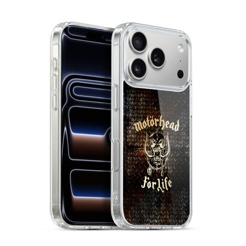 Motorhead Key Art For Life Soft Gel Case for Apple iPhone 17 Pro
