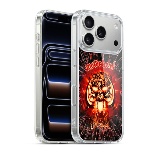 Motorhead Key Art Overkill Fame Soft Gel Case for Apple iPhone 17 Pro