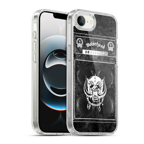 Motorhead Key Art Amp Stack Soft Gel Case for Apple iPhone 16e / Apple iPhone 17e & MagSafe