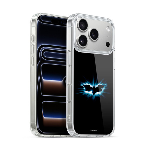 The Dark Knight Graphics Logo Black Soft Gel Case for Apple iPhone 17 Pro