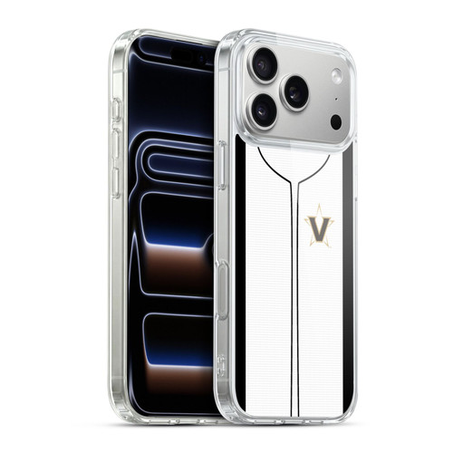 Vanderbilt University Vandy Vanderbilt University Baseball Jersey Soft Gel Case for Apple iPhone 17 Pro Max