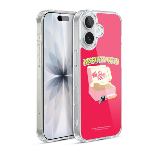 Ted Lasso Season 1 Graphics Biscuits With The Boss Soft Gel Case for Apple iPhone 17