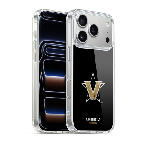 Vanderbilt University Vandy Vanderbilt University Distressed Look Soft Gel Case for Apple iPhone 17 Pro