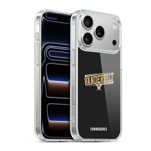Vanderbilt University Vandy Vanderbilt University Double Bar Soft Gel Case for Apple iPhone 17 Pro