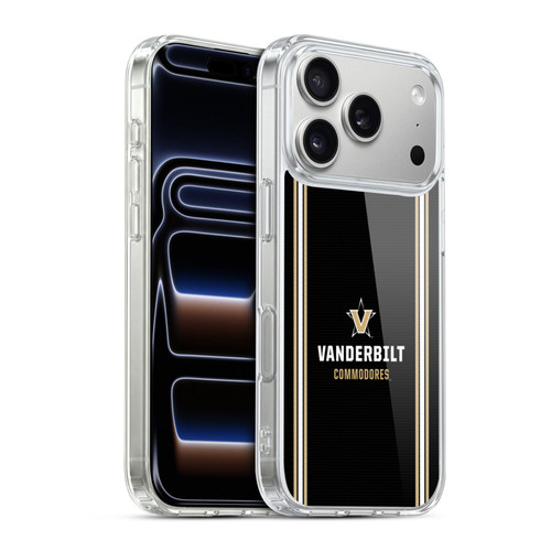 Vanderbilt University Vandy Vanderbilt University Football Jersey Soft Gel Case for Apple iPhone 17 Pro