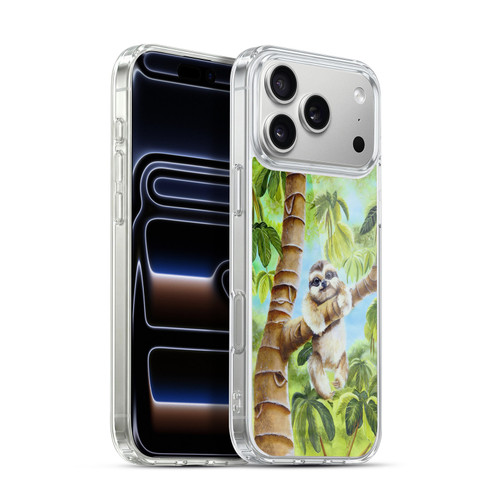 Lisa Sparling Creatures Cutest Sloth Soft Gel Case for Apple iPhone 17 Pro Max