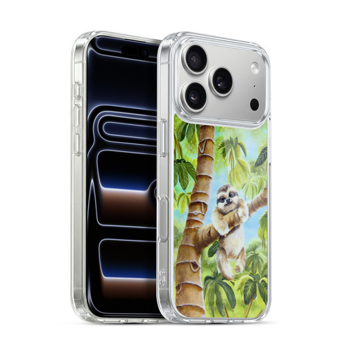 Lisa Sparling Creatures Cutest Sloth Soft Gel Case for Apple iPhone 17 Pro
