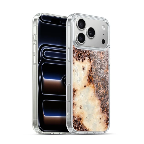 PLdesign Wood And Rust Prints Rusty Metal Texture Soft Gel Case for Apple iPhone 17 Pro Max